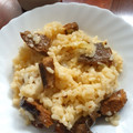 El cooksnap de Veronica cuando hizo Risotto con rovellones.