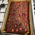 Trixi Cooksnap-ja, amikor elkészítette a(z) Epres Brownie receptet.