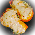 El cooksnap de Vero74 cuando hizo Calabaza rellena con choclo y salsa blanca gratinada fácil.