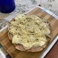 El cooksnap de Noelia Radaelli cuando hizo Figazza integral en sartén.