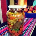El cooksnap de marcela ibañez cuando hizo Berenjenas en escabeche.