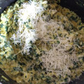 El cooksnap de Caroline Mayol cuando hizo Arroz cremoso con acelga.