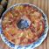 El cooksnap de Claudia Velazco cuando hizo Torta de manzanas invertida.