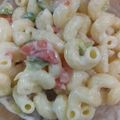 Afshan Shahnawaz's cooksnap of when they made Macaroni salad.