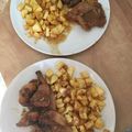 El cooksnap de Jordi.maku cuando hizo Conejo al ajillo con cerveza.
