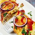 Dawn's cooksnap of when they made Omurice (Omelette Rice).