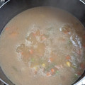 El cooksnap de Víctor Hugo Mejías cuando hizo Carbonada Chilena.