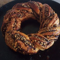 El cooksnap de Maria Eugenia Faga cuando hizo Rosca Trenzada, económica y fácil 🥳🐇🍫.
