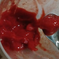 El cooksnap de Gabriela Buena cuando hizo Helado de frutilla (sin azúcar).
