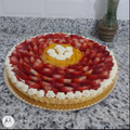 El cooksnap de Altamirano Alejandra cuando hizo Masa para cualquier tarta dulce. Ejemplo tarta frutal.