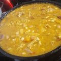 El cooksnap de Romi Arce cuando hizo Locro de lujo.