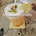 Rita Mehta ( Executive chef ) का कुकस्नैप जब उन्होंने खरबूजा मिल्क शेक पंच (kharbuja milk shake punch) बनाया था।