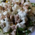 B.Andi23 Cooksnap-ja, amikor elkészítette a(z) Avokádóöntetes csirkesaláta receptet.