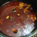 Sadaf Shoaib Vohra's cooksnap of when they made Mutton qorma.