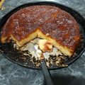 El cooksnap de Giselle Guevara cuando hizo Budín de Pan.