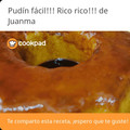 El cooksnap de Carmen Roda cuando hizo Pudín fácil!!! Rico rico!!!.