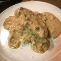 Chef Weird Beard's cooksnap of when they made Cream of Mushroom Chicken and Rice.
