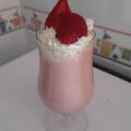 El cooksnap de María Albert de la Cruz cuando hizo Batido de fresas con nata.