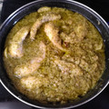 El cooksnap de Maribel cuando hizo Colita de rape con patatas en salsa verde.