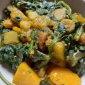 Amit Halder's cooksnap of when they made পালং শাকের ঘন্ট(palak saager ghonto recipe in Bengali).