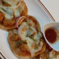 Rashida Minhaj's cooksnap of when they made Mini pizza.