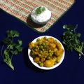 Sudipa Gope's cooksnap of when they made Cauliflower green peas curry.