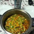El cooksnap de Jose Avila Martinez cuando hizo Arroz meloso con Longaniza, Habas y Guisantes.