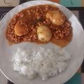 El cooksnap de Esther Soto cuando hizo Carne molida al achiote con papas.