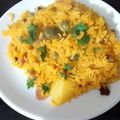 Areeba Muhammed's cooksnap of when they made Memoni Akni.