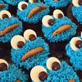 amanda.fisher.35175's cooksnap of when they made Cookie Monster Cupcakes.