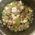 莊植文 的 香菇雞豆腐煲飯（幼兒副食品） cooksnap