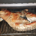 El cooksnap de Ari Rodriguez cuando hizo Cochinillo asado al horno con piel crujiente y patatas panaderas.