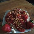 El cooksnap de Maria José Alperte cuando hizo Tortitas cheesecake.
