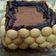 Cooksnap dari anita untuk resep Pocky Bday Cake #Tiramisu Egg Drops mixed Spongecake Chocolate Base Cake#