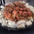 El cooksnap de juliocorti70 cuando hizo Fideos mostacholes con salsa roja.