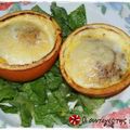Cooksnap από ANGOLINA στη συνταγή Προσκοπικά ψητά αυγά σε κούπες πορτοκαλιού