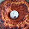 El cooksnap de Chopper Lagrutta cuando hizo Torta de mandarina en licuadora con relleno de manteca de maní.