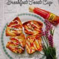 Cooksnap dari Siti Hadijah Karo Karo untuk resep Breakfast Toast Cup
