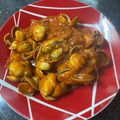 El cooksnap de Sarah Díaz cuando hizo Almejas en salsa de tomate.