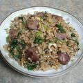 Hui lin Yang 的 香腸炒飯 cooksnap