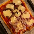 il Daria quando ha preparato Pizza Parigina di farro