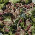 El cooksnap de Marieta cuando hizo Brócoli gratinado con bacon y piñones AMC.