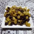 El cooksnap de Lady Marmalade cuando hizo Papas doradas con uvas y cebolla.