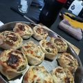 El cooksnap de Abigail cuando hizo Canastitas de pollo y verdura.