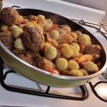 El cooksnap de Alicia Otazu cuando hizo Albóndigas con papas a la criolla.