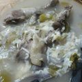 El cooksnap de Andrea Gonzalez cuando hizo Sopa Rústica de verduras y caldo de pollo.               .