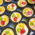 Cooksnap dari clarista anggun kirana untuk resep Pie buah lumerrrr🍓 (Vla non kuning telur)