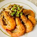 YU Yao 的 鮮蝦沙茶粉絲煲_電鍋料理 cooksnap