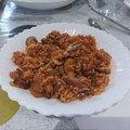 El cooksnap de sckandey cuando hizo Arroz meloso de presa ibérica con setas.