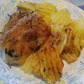 Cooksnap από Ναυσικά στη συνταγή Μενταγιόν μπακαλιάρου στο φούρνο με πατάτες & αρωματικά